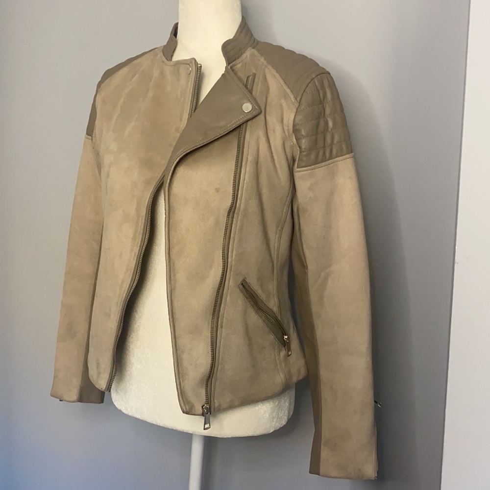 H&M Faux Leather/Suede Jacket